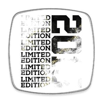 11 ANS ÉDITION LIMITÉE 2015 11E ANNIVERSAIRE - Magnet carré - blanc - Devant