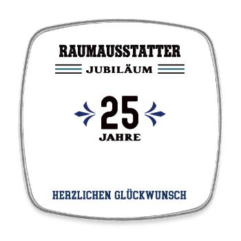 Interior decorators 25th anniversary 25th anniversary - Square fridge magnet - white - Front