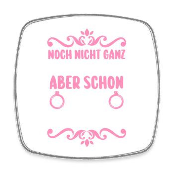 Bachelor Party Team Bride Hen Party - Square fridge magnet - white - Front