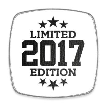 ÉDITION LIMITÉE 2017 9E ANNIVERSAIRE - Magnet carré - blanc - Devant