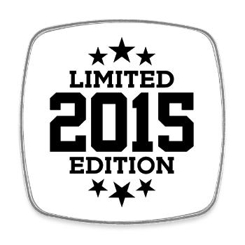 LIMITED EDITION 2015 11TH BIRTHDAY - Square fridge magnet - white - Front