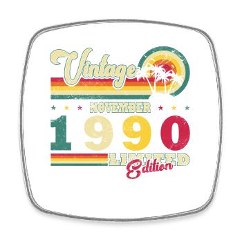 November 1990 Jubilee 1990 November 1990 - Square fridge magnet - white - Front