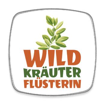 Magisches Kräuter-Design Hexen Pflanzenliebhaber - Viereckiger Kühlschrankmagnet - Weiß - Vorne