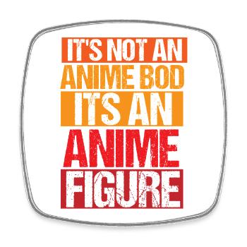 Anime Manga Otaku Kawaii Japan Cosplay Comic - Square fridge magnet - white - Front