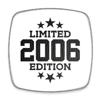 ÉDITION LIMITÉE 2006 ANNIVERSAIRE - Magnet carré - blanc - Devant