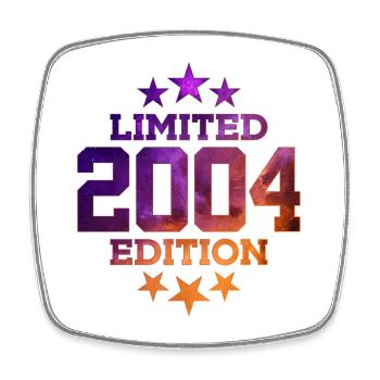 LIMITED EDITION 2004 22ND BIRTHDAY - Square fridge magnet - white - Front