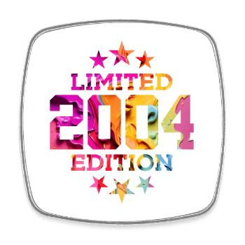 LIMITED EDITION 2004 22ND BIRTHDAY - Square fridge magnet - white - Front