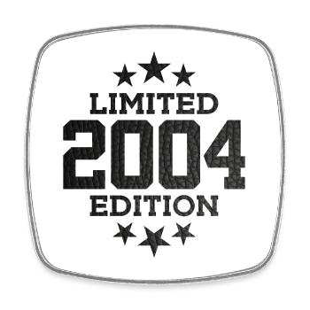 LIMITED EDITION 2004 22ND BIRTHDAY - Square fridge magnet - white - Front