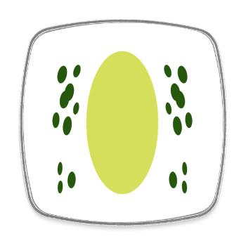 Funny Frog Halloween Costume DIY Frog Animal - Square fridge magnet - white - Front