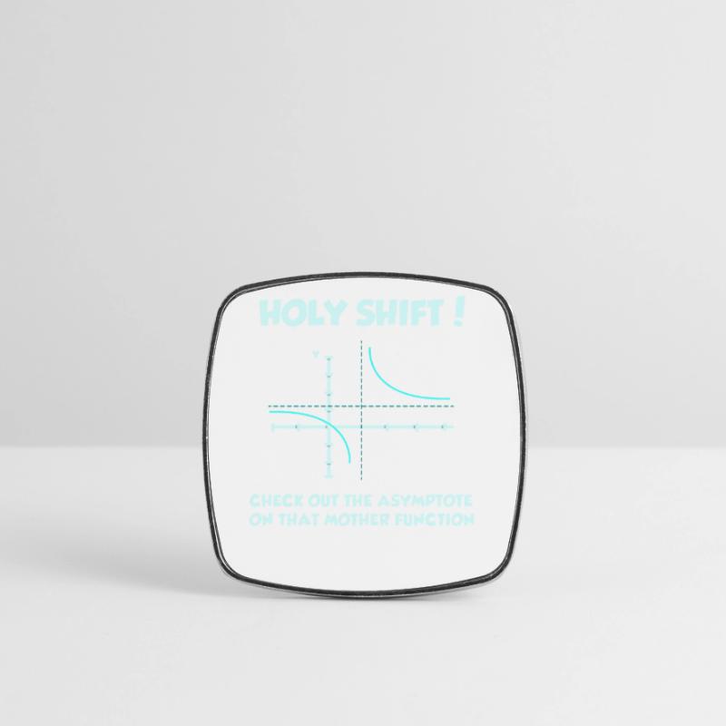 Math Math Math Professeur de mathématiques Mathématicien Magnet carré