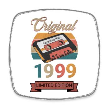 Original 1999 Limited Edition Geburtstag Geschenk - Viereckiger Kühlschrankmagnet - Weiß - Vorne