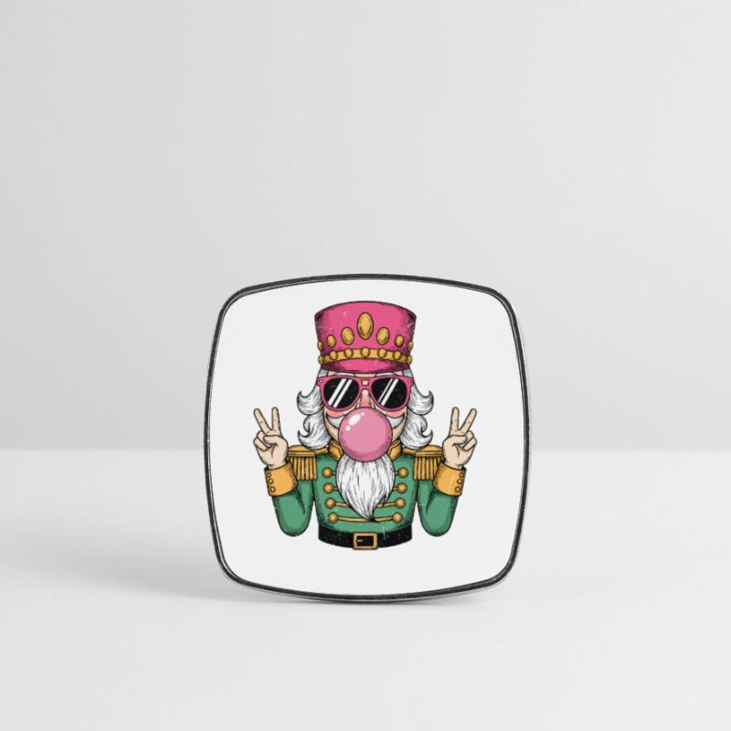 Nutcracker Bubble Gum Square fridge magnet