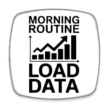 Data Analyst Saying Funny Data Analyst Gift - Square fridge magnet - white - Front
