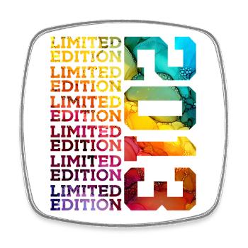 LIMITED EDITION 2013 13 YEARS 13TH BIRTHDAY - Square fridge magnet - white - Front