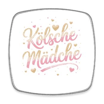 Cologne Girls Carnival Cologne Cologne Cologne Girls - Square fridge magnet - white - Front
