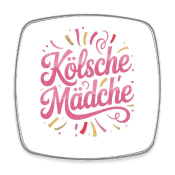Cologne Girls Carnival Cologne Cologne Cologne Girls - Square fridge magnet - white - Front