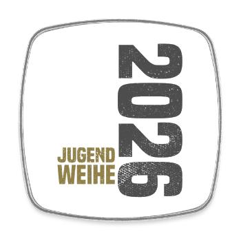 Youth Consecration 2026 - Square fridge magnet - white - Front