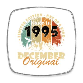 Décembre 1995 - Légende depuis décembre 1995 - Magnet carré - blanc - Devant