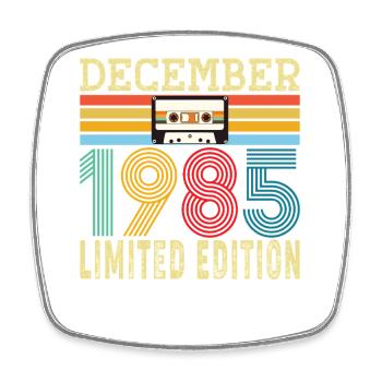 Né en Décembre 1985 40 Ans 40e Anniversaire Cadeau - Magnet carré - blanc - Devant
