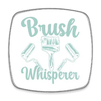House Painter Dad Unique Gifts - Square fridge magnet - white - Front
