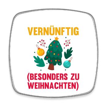 Weihnachtsmann Weihnachtszeit Weihnachts - Viereckiger Kühlschrankmagnet - Weiß - Vorne