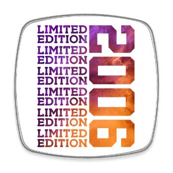 20 Jahre LIMITED EDITION 2006 20. Geburtstag - Viereckiger Kühlschrankmagnet - Weiß - Vorne