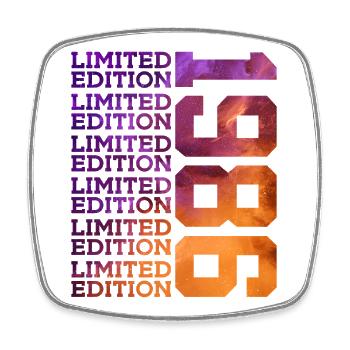 40 ANS ÉDITION LIMITÉE 1986 40E ANNIVERSAIRE - Magnet carré - blanc - Devant