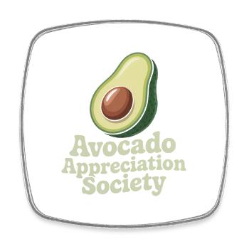 Société d’Appréciation de l’Avocat - Magnet carré - blanc - Devant