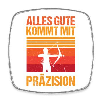 Archery Archery Archery - Square fridge magnet - white - Front