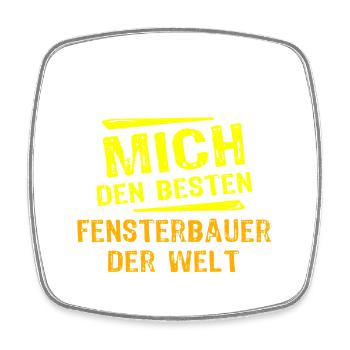 Window Maker Gift - Square fridge magnet - white - Front
