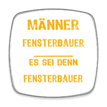 Sound Technician Saying - Square fridge magnet - white - Front