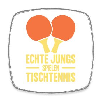 Table Tennis Players Gifts Table Tennis Outfits - Square fridge magnet - white - Front