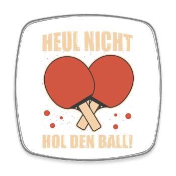 Table Tennis Players Gifts Table Tennis Outfits - Square fridge magnet - white - Front