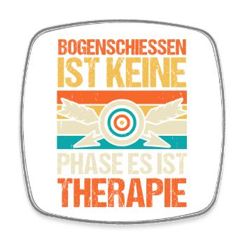 Archery Archery Archery - Square fridge magnet - white - Front