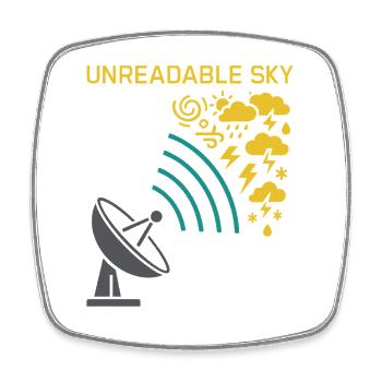 Wetter Drama Humor Geschenk Regen Schnee - Viereckiger Kühlschrankmagnet - Weiß - Vorne