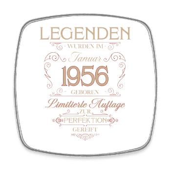 Légende du 70e anniversaire janvier 1956 - Magnet carré - blanc - Devant