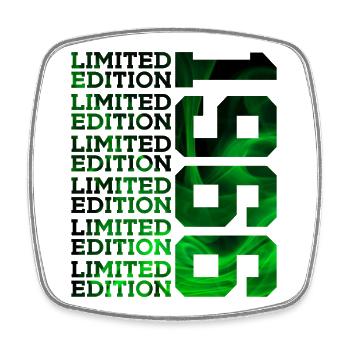 ÉDITION LIMITÉE 1966 60 ANS 60E ANNIVERSAIRE - Magnet carré - blanc - Devant