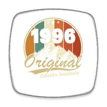 1996 Vintage Rétro Cadeau d’anniversaire - Magnet carré - blanc - Devant