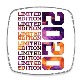 6E ANNIVERSAIRE ÉDITION LIMITÉE 2020 - Magnet carré - blanc - Devant