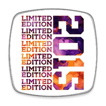 11TH BIRTHDAY LIMITED EDITION 2015 - Square fridge magnet - white - Front