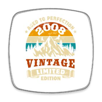 Limited Edition 2006 Geburtstag Geschenk - Viereckiger Kühlschrankmagnet - Weiß - Vorne