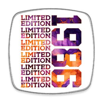 40E ANNIVERSAIRE ÉDITION LIMITÉE 1986 - Magnet carré - blanc - Devant