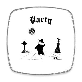 Like It's 1347 Tee - Square fridge magnet - white - Front