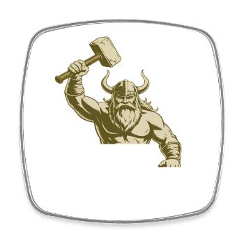 Wikinger Viking Legende Seemann Odin Rabe Kämpfer - Viereckiger Kühlschrankmagnet - Weiß - Vorne