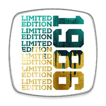 LIMITED EDITION 1986 40 JAHRE 40. GEBURTSTAG - Viereckiger Kühlschrankmagnet - Weiß - Vorne