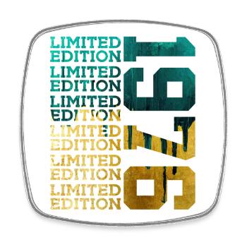 ÉDITION LIMITÉE 1976 50 ANS 50E ANNIVERSAIRE - Magnet carré - blanc - Devant