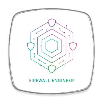 Firewall Engineer - Cybersecurity - Square fridge magnet - white - Front