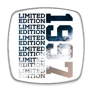 LIMITED EDITION 1997 29 YEARS 29TH BIRTHDAY - Square fridge magnet - white - Front