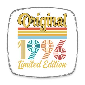 30 Year Anniversary 1996 Original Vintage Gift - Square fridge magnet - white - Front