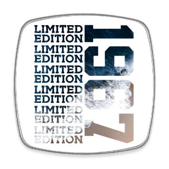 LIMITED EDITION 1967 59 JAHRE 59. GEBURTSTAG - Viereckiger Kühlschrankmagnet - Weiß - Vorne